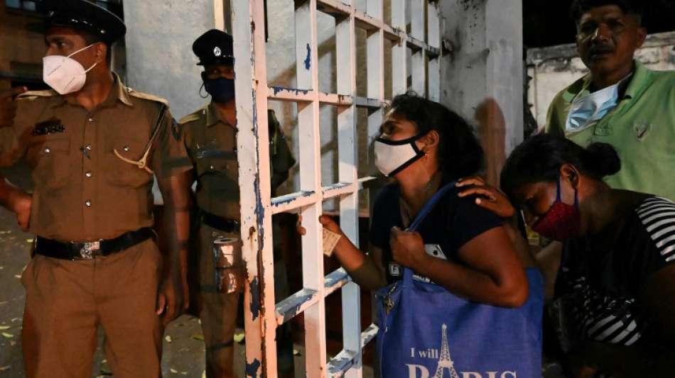 Sri Lanka lässt über 600 Häftlinge nach Gefängnisaufstand frei