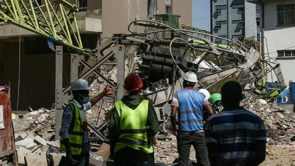 Acht Tote bei Einsturz eines Krans auf Baustelle in Nairobi