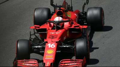 Formel 1: Ferrari-Pilot Leclerc holt sich die Pole Position in Baku