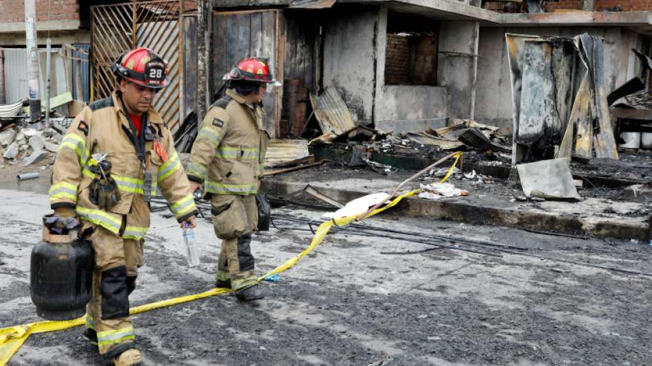 Mindestens vier Tote bei Explosion eines Gas-Lastwagens in Lima