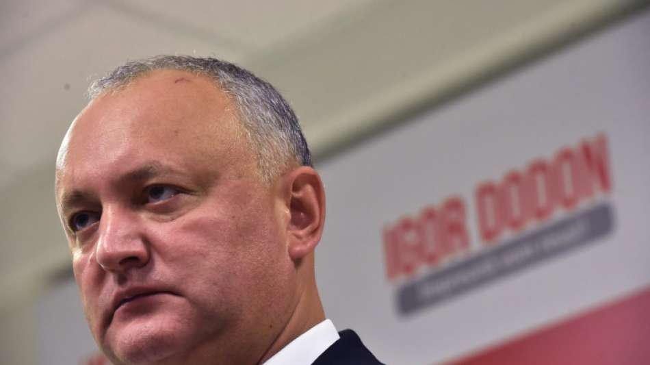 Moldaus Präsident Dodon gesteht Wahlniederlage ein