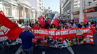 In Cile primo sciopero nazionale contro il governo Boric
