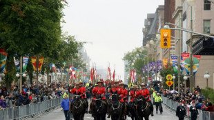 Canadians say goodbye to queen with horseback parade, Corgi gathering