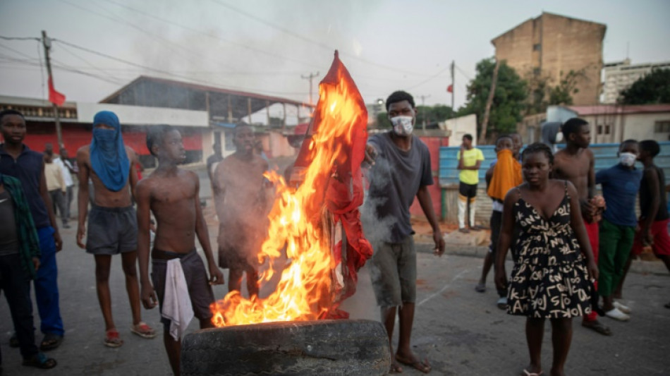 Mozambique's ruling party re-elected, opposition holds protests