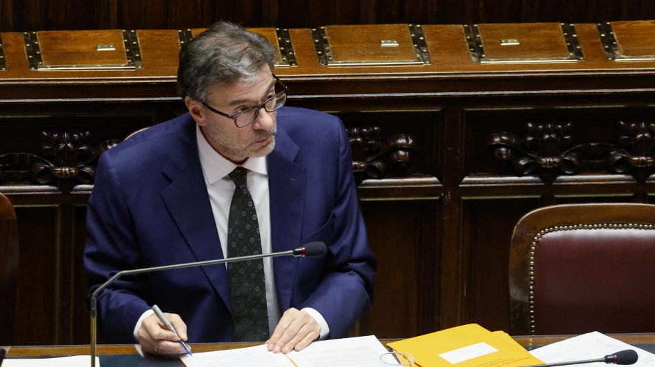 Giorgetti, giudizio Ue su Psb atteso, avanti con sobrietà