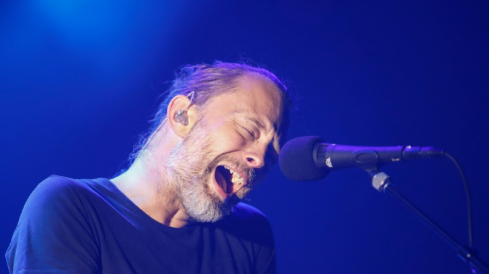 El líder de Radiohead se enfrenta en Australia con un manifestante propalestino