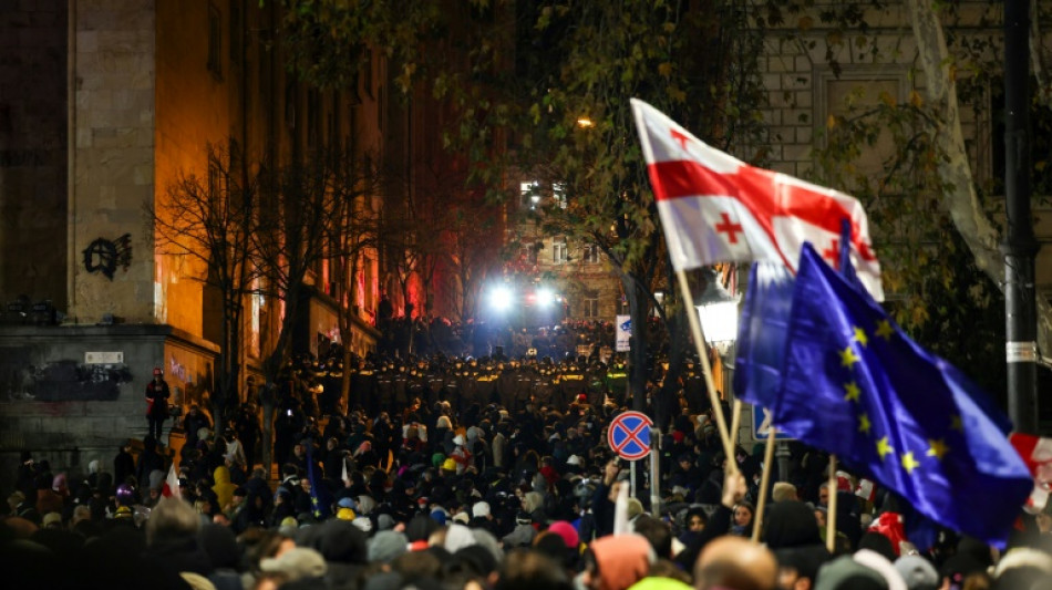 Tausende protestieren erneut in Georgien - Regierung nicht zu Gesprächen bereit