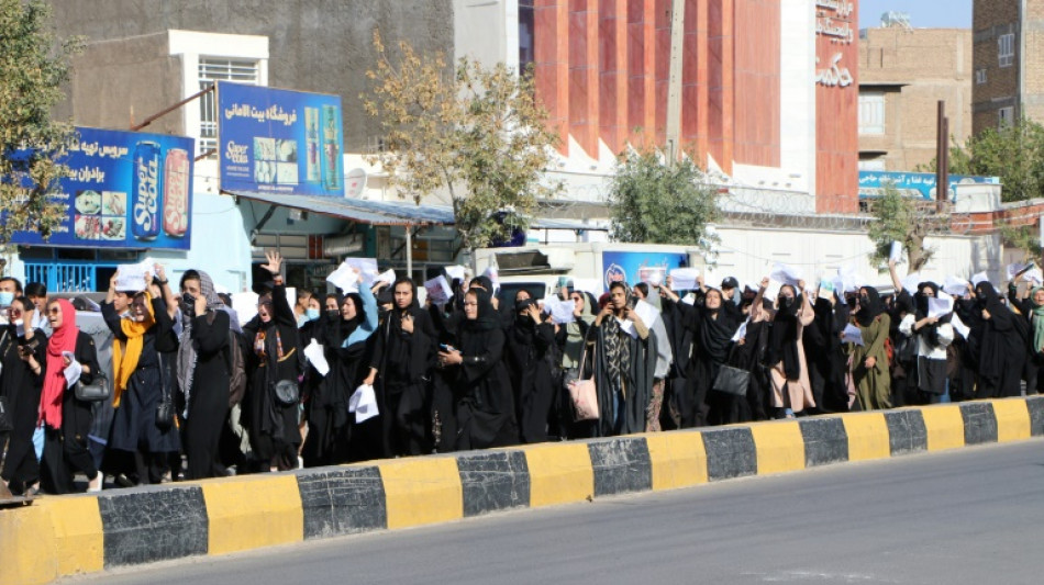 Taliban lösen Frauenproteste in westafghanischer Stadt Herat auf