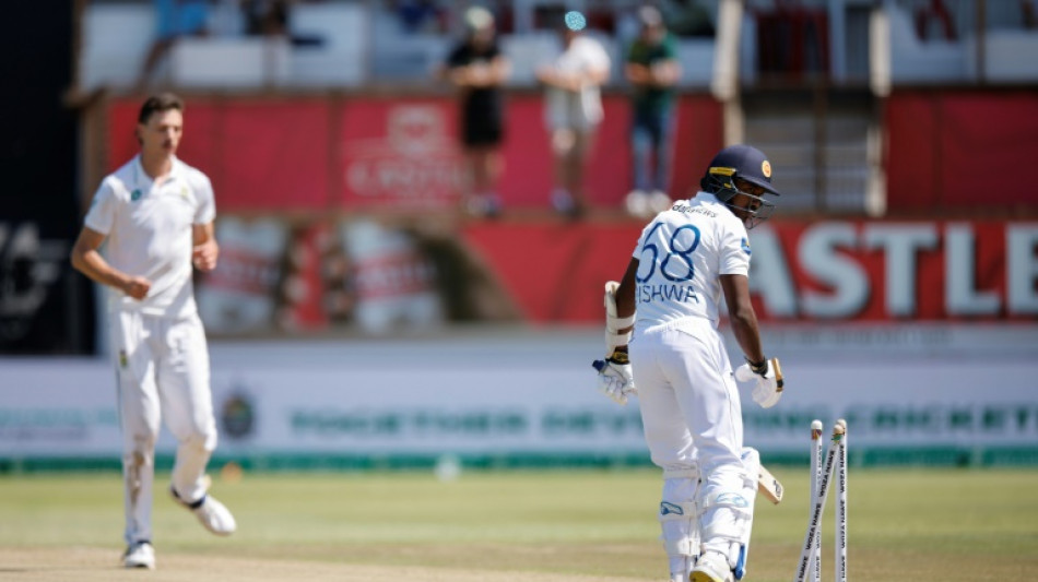 Sri Lanka crash to record low Test total of 42 in South Africa