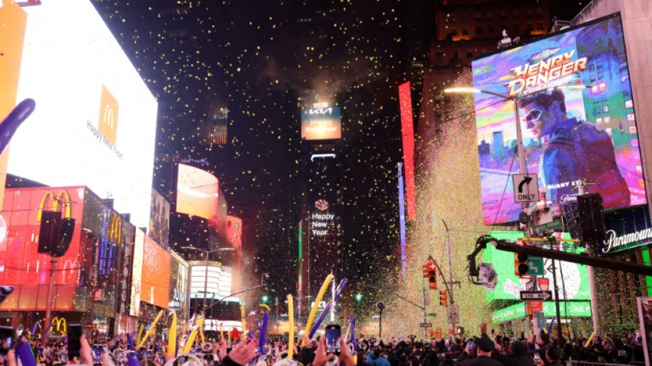 Fêter le Nouvel An à New York n'arrive qu"''une fois dans sa vie"