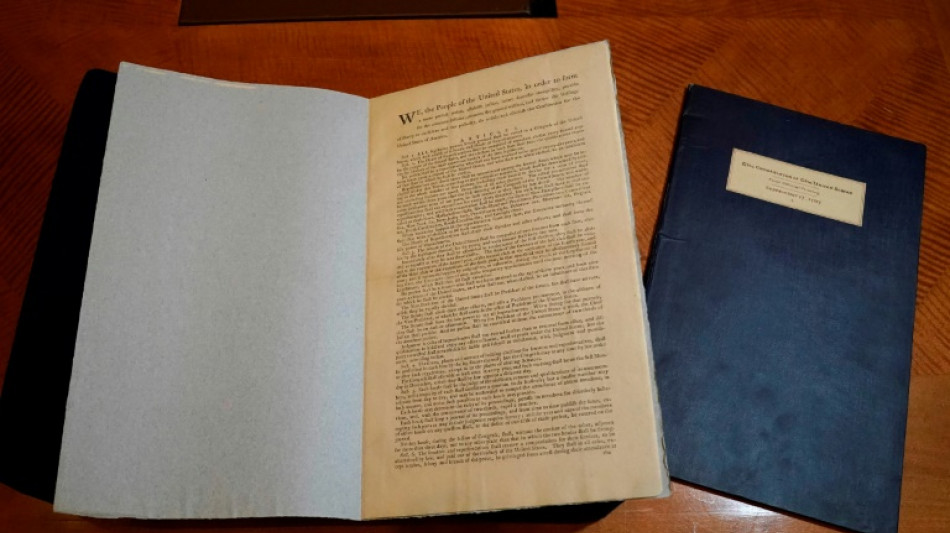 Berliner Tageszeitung - Rare US Constitution Original Copy To Be ...