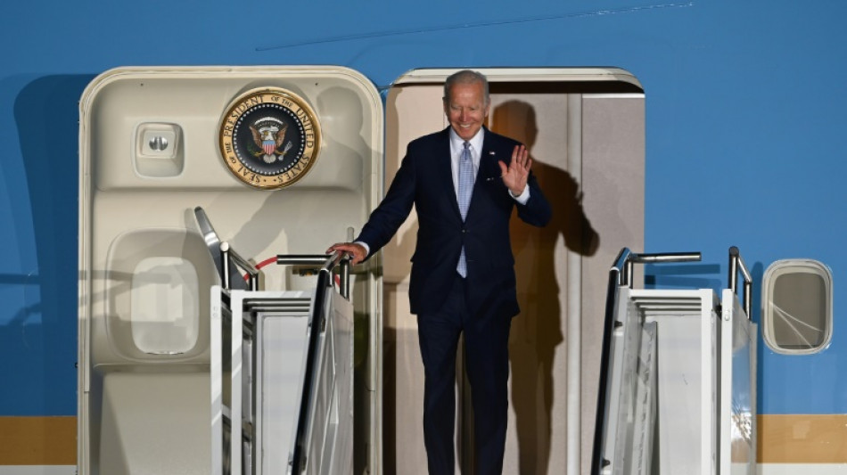 US-Präsident Biden zum G7-Gipfel in Deutschland eingetroffen