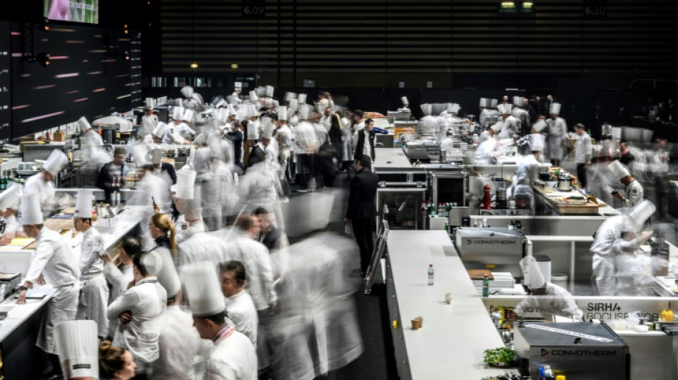 Applaudissements, pétards et queue de lotte, le Bocuse d'Or soulève les foules