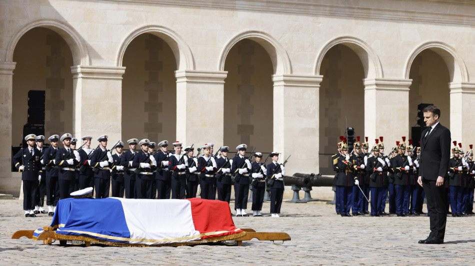 Omaggio nazionale in Francia a Philippe de Gaulle