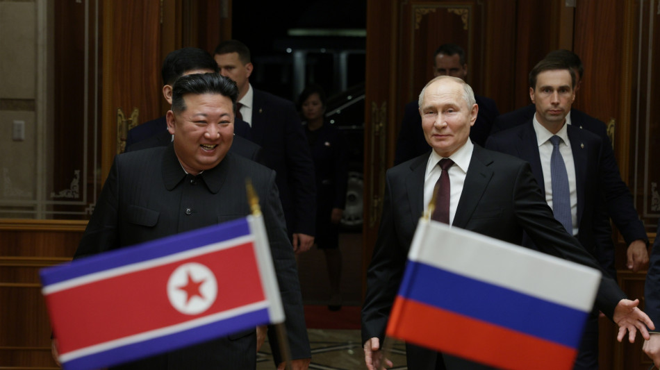 Putin a Kim, 'combattiamo contro decenni imperialismo Usa'