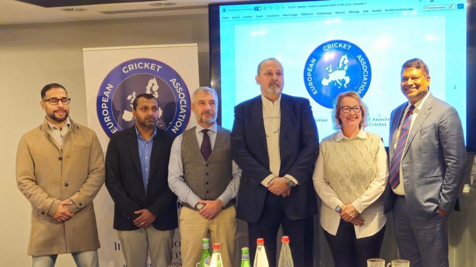 Cricket: nasce a Parigi l'European cricket association