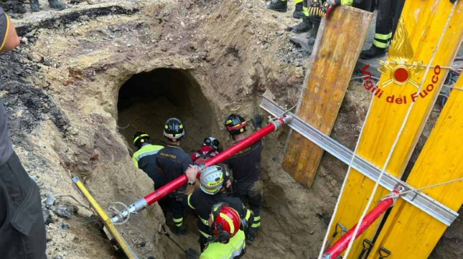 Rescatan a hombre de un túnel en Roma que podría haberse excavado para robar banco