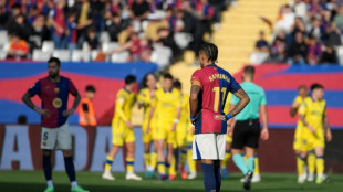 Las Palmas stun Liga leaders Barca on 125th anniversary