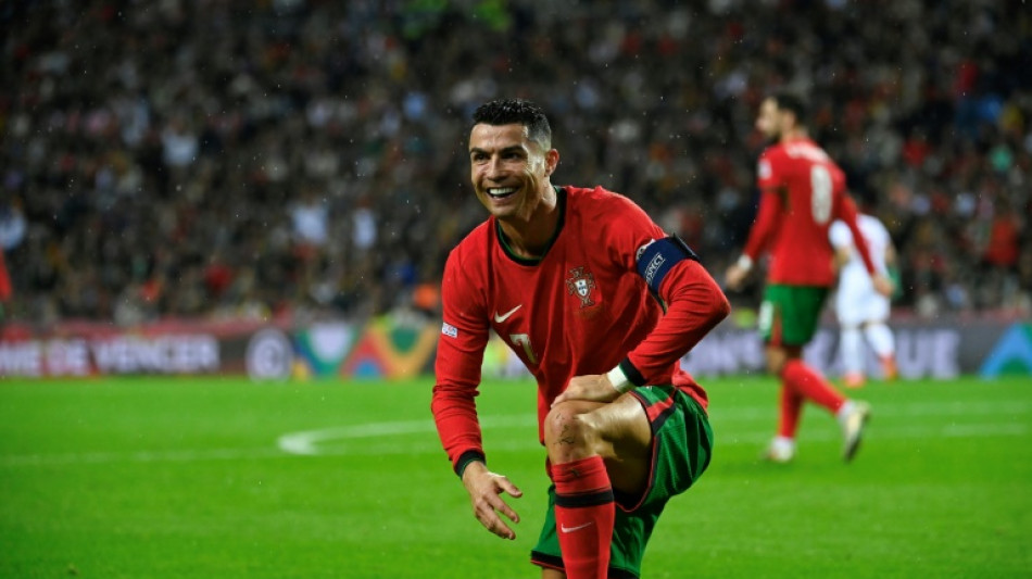 Ronaldo shines as Portugal rout Poland to reach Nations League last-eight