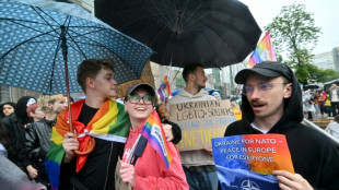 Hundreds gather in Kyiv for war-shrouded Pride march