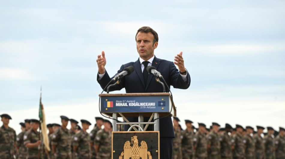 En Roumanie et en Moldavie, Macron auprès de l'Ukraine