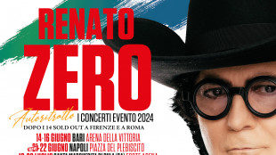 Renato Zero, 14 nuovi appuntamenti nei palasport in autunno