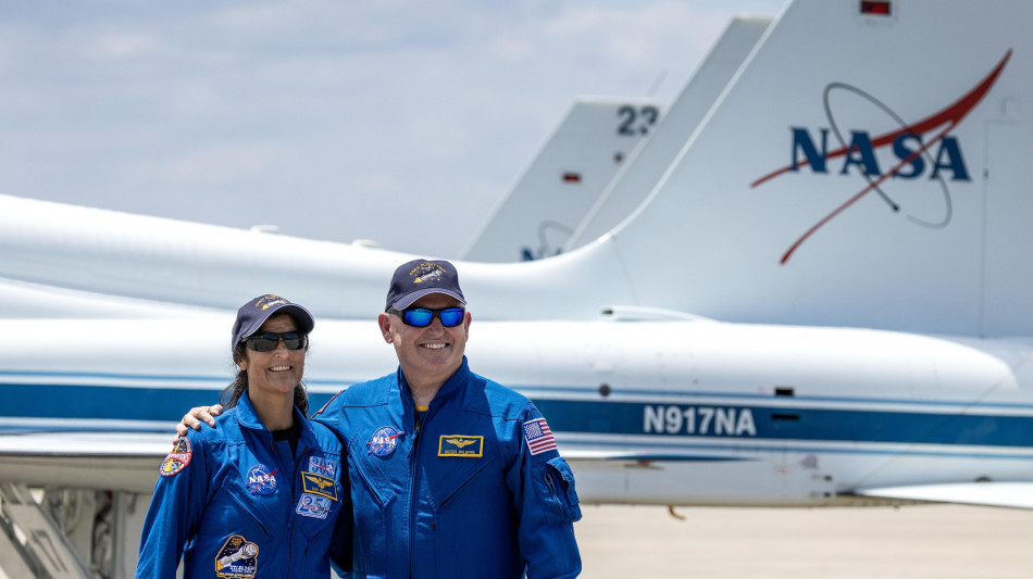 Gli astronauti della navetta Starliner arrivati in Florida