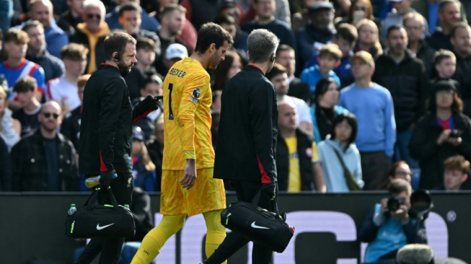 Liverpool goalkeeper Alisson set for six weeks out