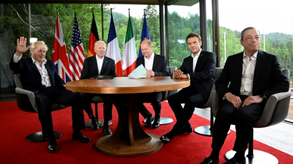 G7 schließen dreitägiges Gipfeltreffen auf Schloss Elmau ab