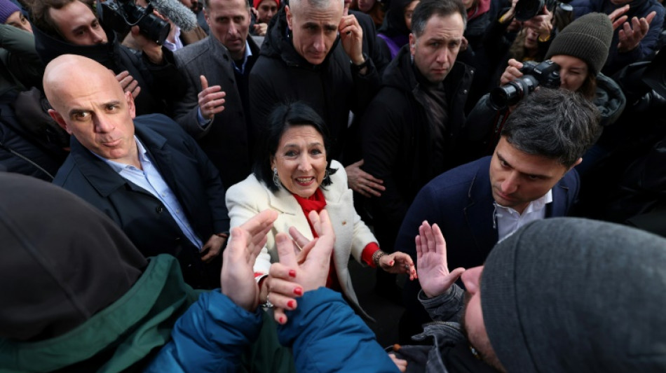 Salome Zurabishvili: outgoing Georgian leader defying the government