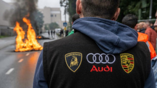 Drohende Werksschließung: Demonstration bei Audi in Brüssel