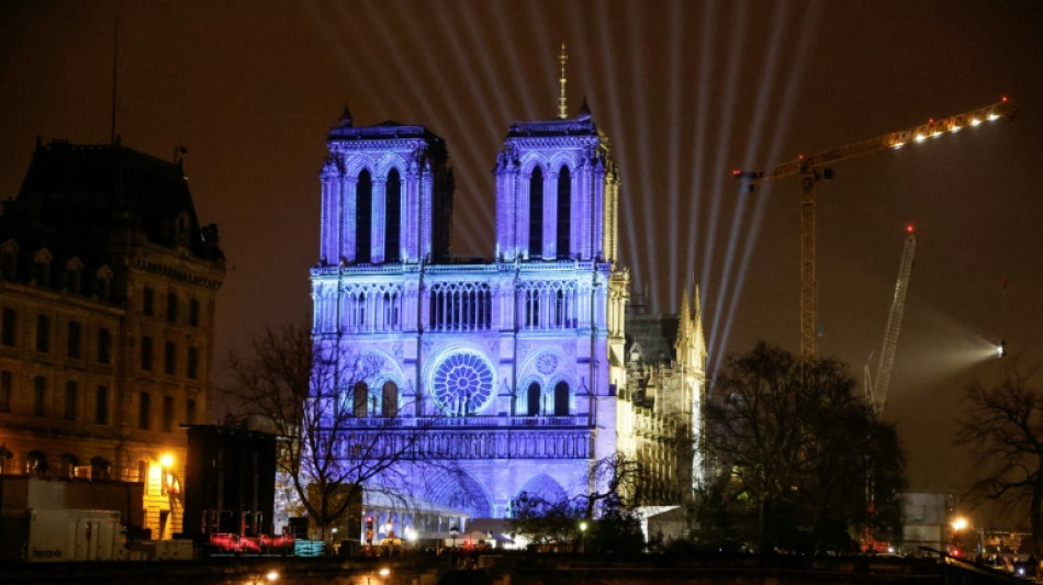 Frisch restaurierte Pariser Kathedrale Notre-Dame öffnet nach Brand von 2019 wieder