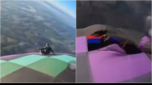 Brasile: paracadutista cade dalla mongolfiera durante un salto