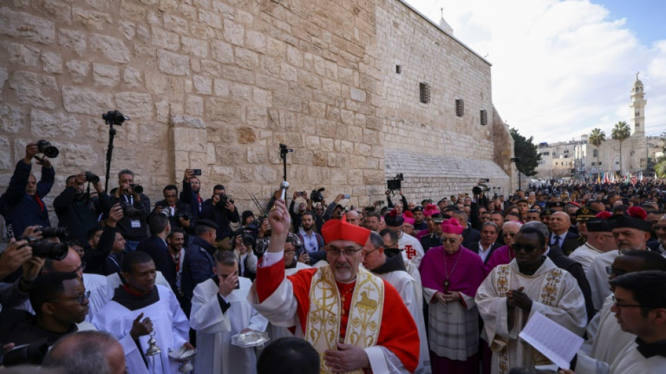 Bethlehem marks sombre Christmas under shadow of war