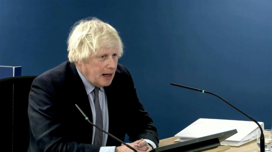 Britischer Ex-Premier Johnson entschuldigt sich bei Familien von Covid-19-Opfern