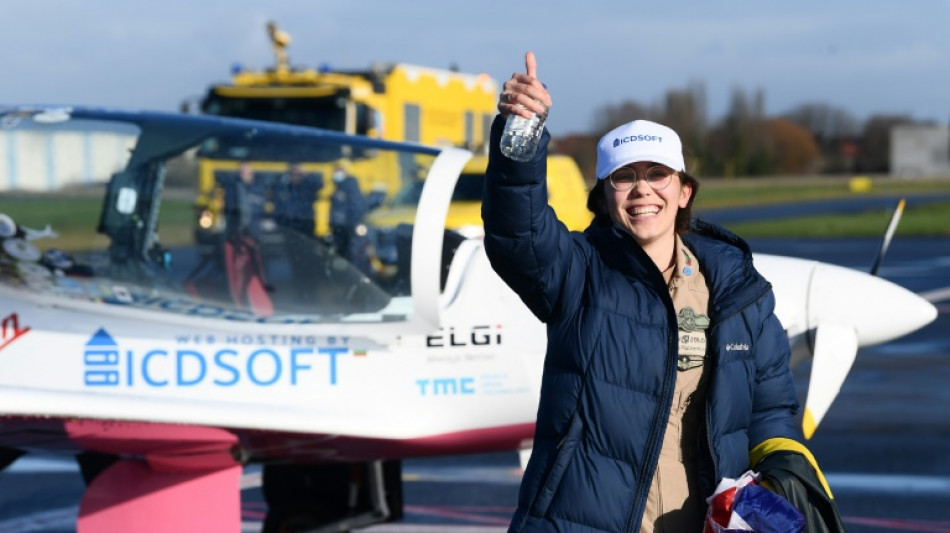 Teen pilot completes round-the-world feat