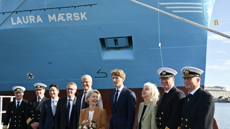 Reederei Maersk weiht ersten mit E-Methanol betriebenen Frachter ein