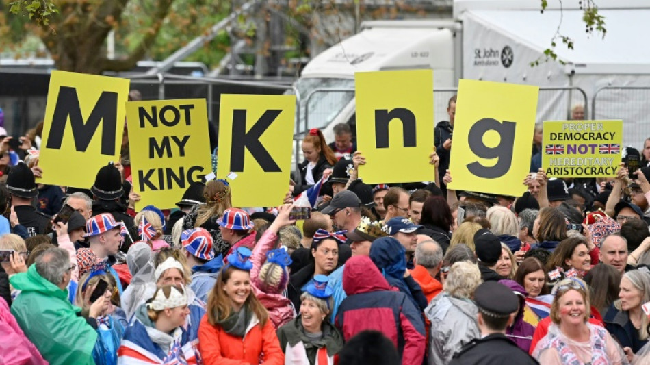 Los antimonárquicos se mantienen firmes en Reino Unido pese al cáncer de Carlos III 