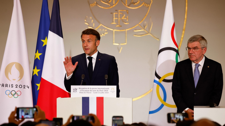 Berliner Tageszeitung Macron al Cio per promuovere Olimpiadi