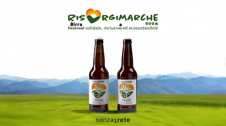 Daccapo, birra solidale e inclusiva per festival RisorgiMarche