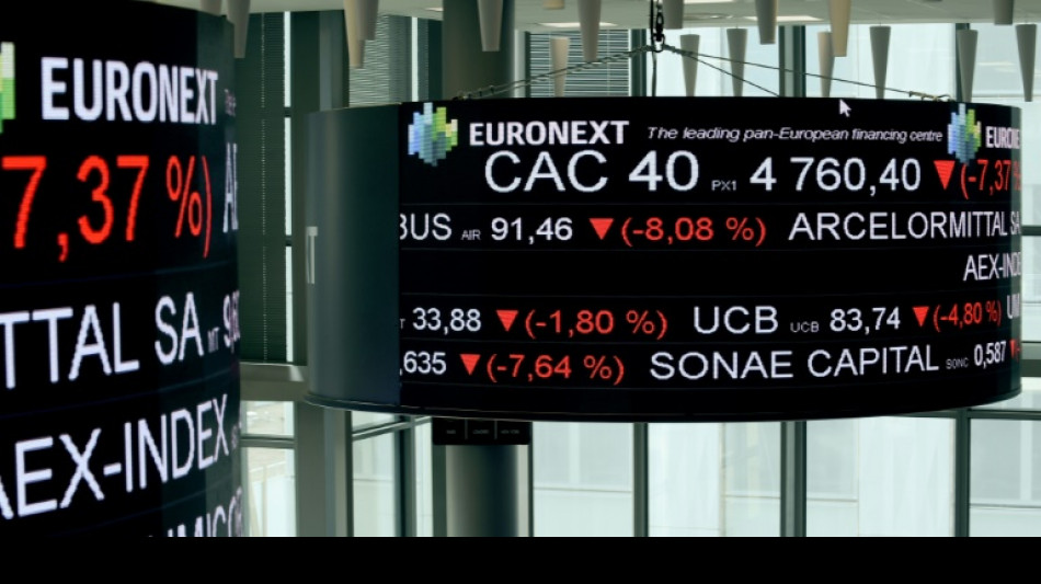 La Bourse de Paris en baisse de 0,38% mardi matin