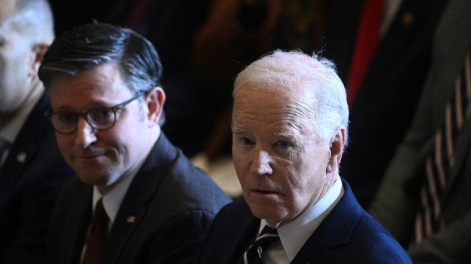 Biden reçoit les élus du Congrès, entre aide à l'Ukraine et paralysie budgétaire