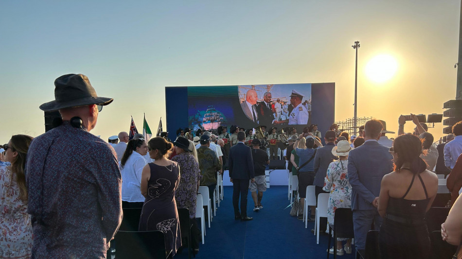 L'Amerigo Vespucci lascia l'Australia, prossima tappa Singapore