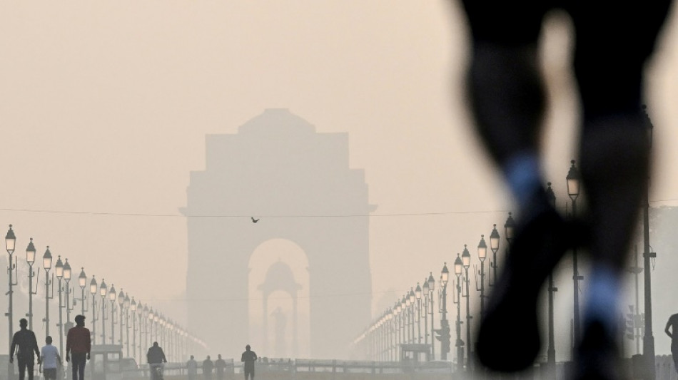 New Delhi dans un nuage de pollution après les feux d'artifice de Diwali