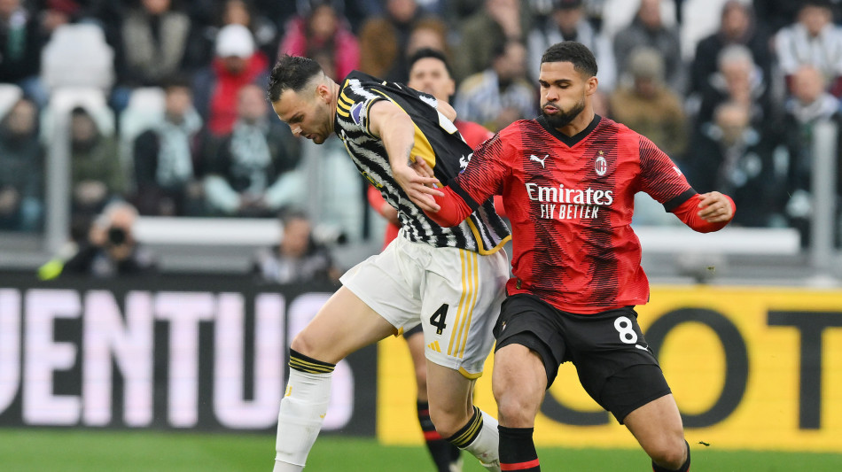 Serie A: Juventus-Milan 0-0