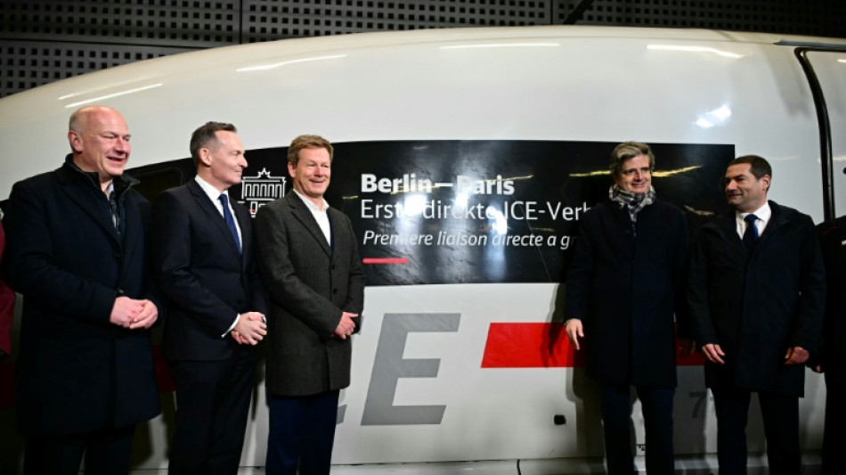 Neue ICE-Verbindung von Berlin nach Paris feierlich gestartet