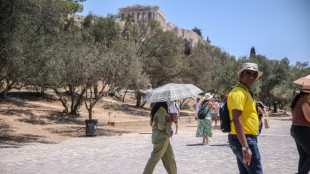"Un peu déçus": à Athènes, la canicule prive partiellement les touristes d'Acropole