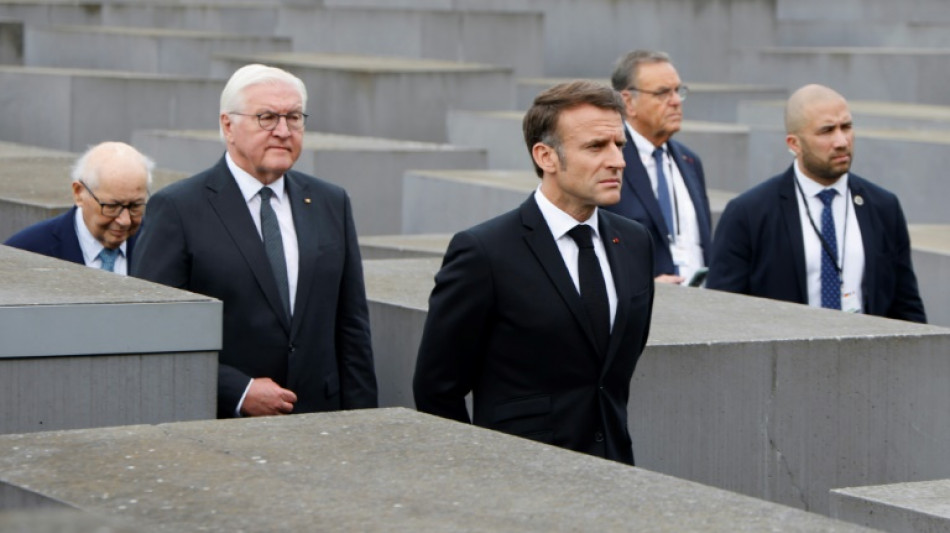 Macron beginnt zweiten Tag von Deutschland-Besuch mit Gedenken an Holocaust-Mahnmal