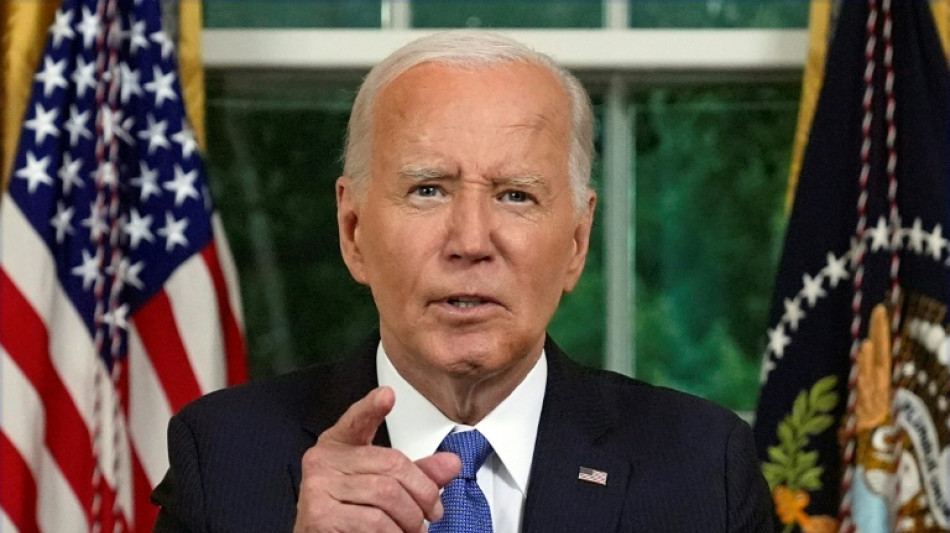 Biden ruft nach Kandidaturverzicht zum Schutz der US-Demokratie auf 