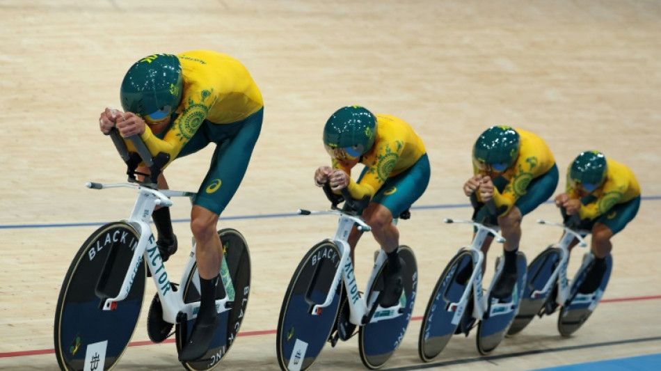 Berliner Tageszeitung Australia smash men's team pursuit world record